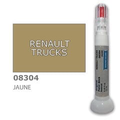 Карандаш-корректор для устранения царапин RENAULT TRUCKS 08304 - JAUNE 12 ml цена и информация | Автомобильная краска | 220.lv