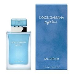 Parfimērijas ūdens Dolce & Gabbana Light Blue Eau Intense EDP sievietēm 25 ml cena un informācija | Dolce&Gabbana Smaržas, kosmētika | 220.lv