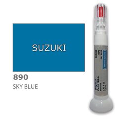 Krāsu korektors skrāpējumu korekcijai SUZUKI 890 - SKY BLUE 12 ml cena un informācija | Auto krāsas | 220.lv