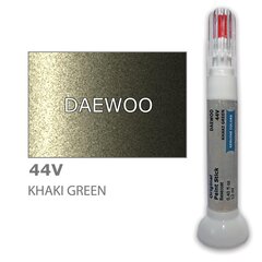Krāsu korektors skrāpējumu korekcijai DAEWOO 44V - KHAKI GREEN 12 ml cena un informācija | Auto krāsas | 220.lv