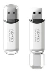 USB карта памяти A-data C906 32GB USB 2.0, белая цена и информация | USB накопители | 220.lv