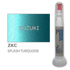 Krāsu korektors skrāpējumu korekcijai SUZUKI ZKC - SPLASH TURQUOISE 12 ml cena un informācija | Auto krāsas | 220.lv