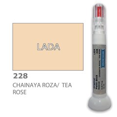 Krāsu korektors skrāpējumu korekcijai LADA 228 - CHAINAYA ROZA/TEA ROSE 12 ml cena un informācija | Auto krāsas | 220.lv