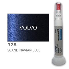 Krāsu korektors skrāpējumu korekcijai VOLVO 328 - SCANDINAVIAN BLUE 12 ml cena un informācija | Auto krāsas | 220.lv