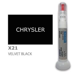 Карандаш-корректор для устранения царапин CHRYSLER X21 - VELVET BLACK 12 ml цена и информация | Автомобильная краска | 220.lv