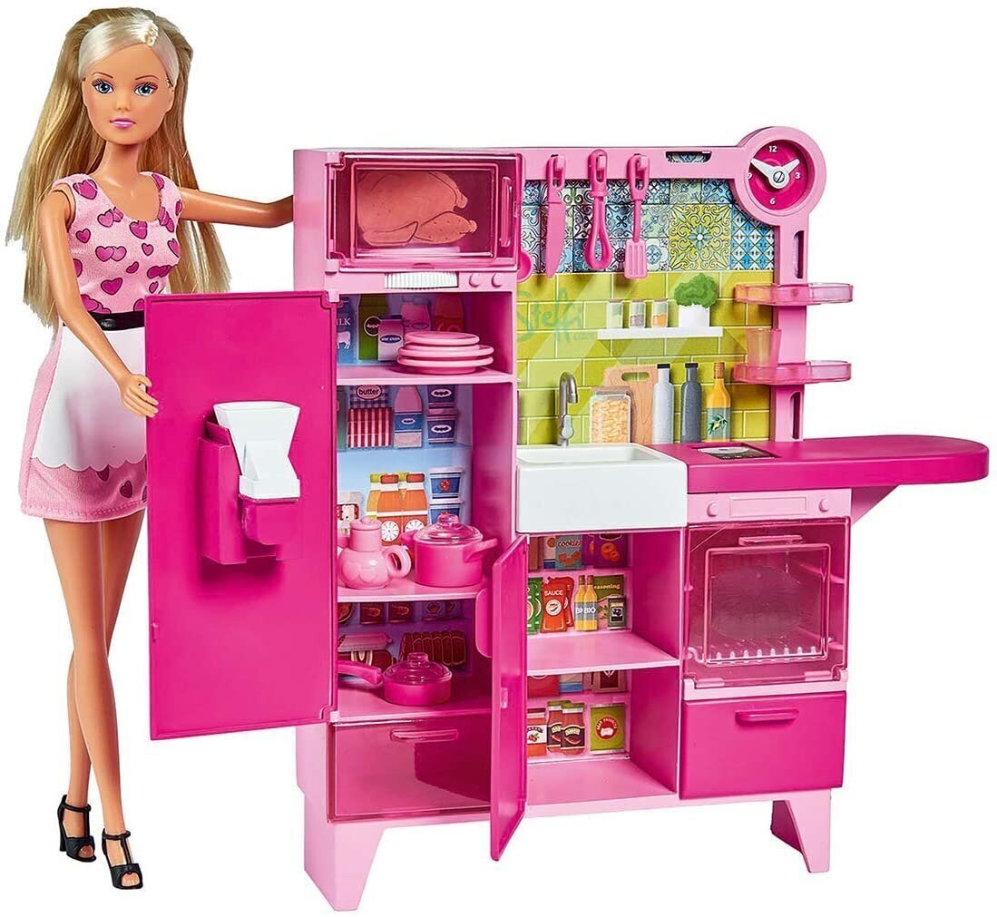 Lelle Steffi virtuvē Simba cena un informācija | Rotaļlietas meitenēm | 220.lv
