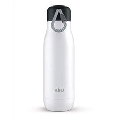 Tермо бутылка KIRO KI083TBW, 500 мл, белая цена и информация | Термосы, термокружки | 220.lv