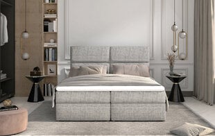 Кровать NORE Amber, 180x200 см, серый гобелен цена и информация | Кровати | 220.lv