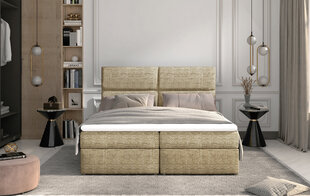 Кровать NORE Amber, 180x200 см, бежевая цена и информация | Кровати | 220.lv