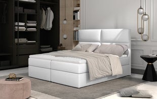 Кровать NORE Amber, 180x200 см, белая цена и информация | Кровати | 220.lv