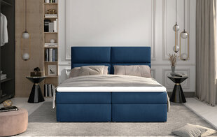 Кровать NORE Amber, 180x200 см, синяя цена и информация | Кровати | 220.lv