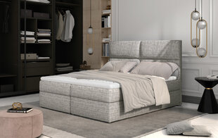 Кровать NORE Amber, 160x200 см, серый гобелен цена и информация | Кровати | 220.lv
