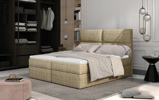 Кровать NORE Amber, 160x200 см, бежевая цена и информация | Кровати | 220.lv