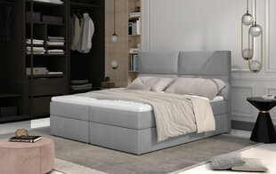 Кровать NORE Amber, 160x200 см, серая цена и информация | Кровати | 220.lv