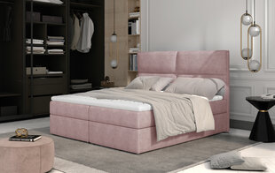 Кровать NORE Amber, 140x200 см, розовая цена и информация | Кровати | 220.lv