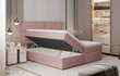 Gulta NORE Florence, 185x200 cm, rozā cena un informācija | Gultas | 220.lv