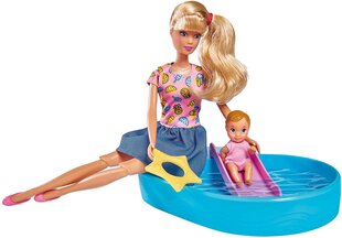 Кукла Штеффи и развлечения в бассейне Simba Steffi Love цена и информация | Игрушки для девочек | 220.lv