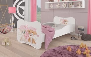 Bērnu gulta ADRK Furniture Gonzalo K1, 140x70 cm cena un informācija | Bērnu gultas | 220.lv