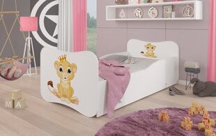 Bērnu gulta ADRK Furniture Gonzalo L3, 140x70 cm cena un informācija | Bērnu gultas | 220.lv