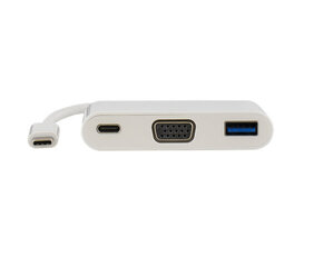 Deltaco USBC-1069, USB-C, VGA, 0,1м цена и информация | Адаптеры и USB разветвители | 220.lv