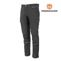 Эластичные брюки Promacher FOBOS, черные цена и информация | Рабочая одежда | 220.lv