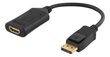 Deltaco DP-HDMI32, DisplayPort, HDMI, 0.1m цена и информация | Adapteri un USB centrmezgli | 220.lv