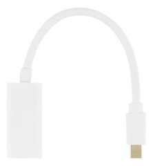 Deltaco DP-HDMI46, Mini DP/HDMI, 0.2 m cena un informācija | Kabeļi un vadi | 220.lv