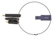 Deltaco HDMI-AR1, HDMI, USB-C, DisplayPort, Mini DisplayPort cena un informācija | Kabeļi un vadi | 220.lv