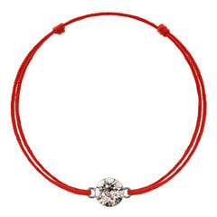 Красная каббала с кристаллом Swarovski Xirius, Silk цена и информация | Женские браслеты | 220.lv