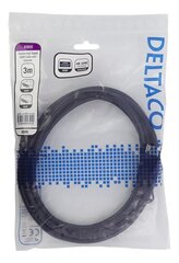 Deltco HDMI-1030D-FLEX, HDMI, 3 m цена и информация | Кабели и провода | 220.lv