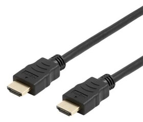 Deltco HDMI-1030D-FLEX, HDMI, 3m цена и информация | Кабели и провода | 220.lv