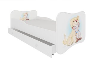 Bērnu gulta ADRK Furniture Gonzalo L5, 140x70 cm cena un informācija | Bērnu gultas | 220.lv