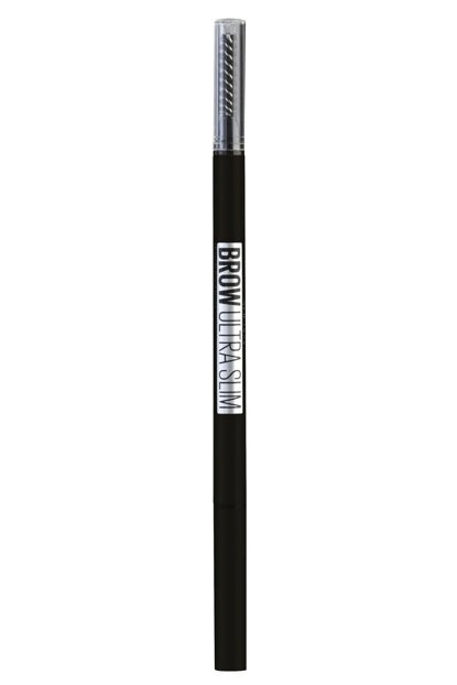 Automātisks uzacu zīmulis ar birstīti Maybelline New York Brow Ultra Slim Deep Brown, 9 g cena un informācija | Uzacu krāsas, zīmuļi | 220.lv