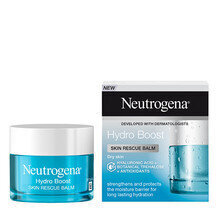 Balzams sausai sejas ādai Neutrogena Hydro Boost, 50 ml cena un informācija | Sejas krēmi | 220.lv