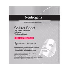 100% hidrogela sejas maska Neutrogena Cellular Boost 30 ml cena un informācija | Sejas maskas, acu maskas | 220.lv