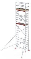 Alumīnija mobilais tornis ALTREX RS 44 sērija (darba augstums 7,80 m) cena un informācija | Saliekamās kāpnes, celtniecības sastatnes | 220.lv