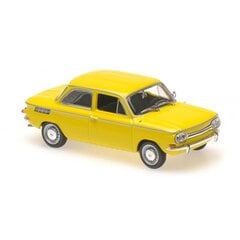 NSU TT 1967 Yellow Car Model Maxichamps 1:43 cena un informācija | Kolekcionējamie modeļi | 220.lv