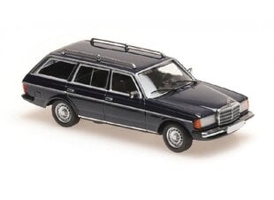 Модель машины MERCEDES-BENZ (W123) 230TE - 1982 - BLUE Car Model Maxichamps 1:43  цена и информация | Коллекционные модели автомобилей | 220.lv