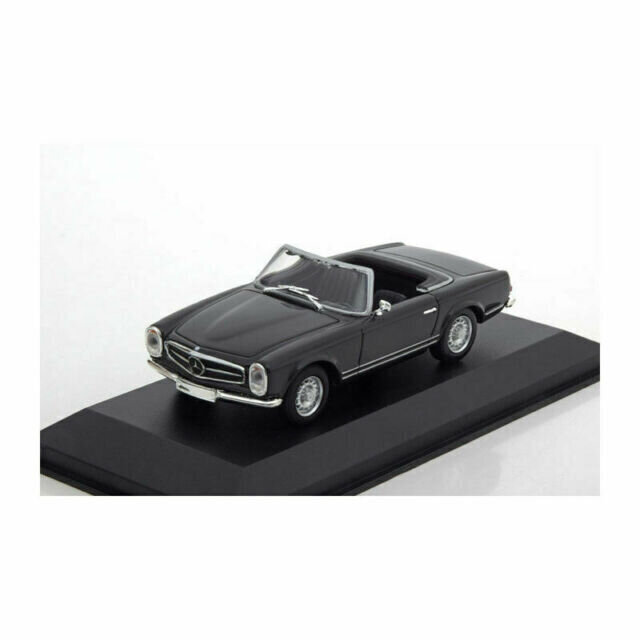 MERCEDES-BENZ 230SL - 1965 - GREY Car Model Maxichamps 1:43 цена и информация | Kolekcionējamie modeļi | 220.lv