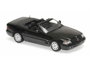 MERCEDES-BENZ SL - 1999 - BLACK Car Model Maxichamps 1:43 цена и информация | Коллекционные модели автомобилей | 220.lv
