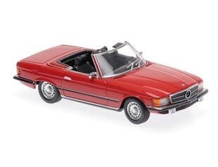 Модель машины MERCEDES-BENZ 350 SL - 1974 - RED Car Model Maxichamps 1:43  цена и информация | Коллекционные модели автомобилей | 220.lv