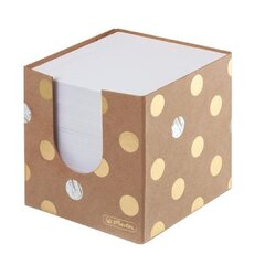 Piezīme kubu kaste 700 loksnes 9x9x9 cm, Pure Glam cena un informācija | Burtnīcas un papīra preces | 220.lv