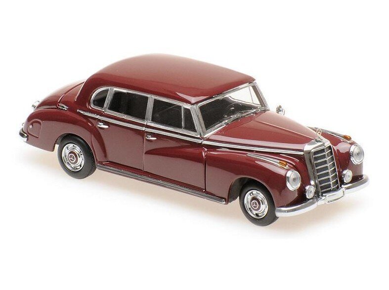 MERCEDES-BENZ 300 - 1951 - DARK RED Car Model Maxichamps 1:43 cena un informācija | Kolekcionējamie modeļi | 220.lv