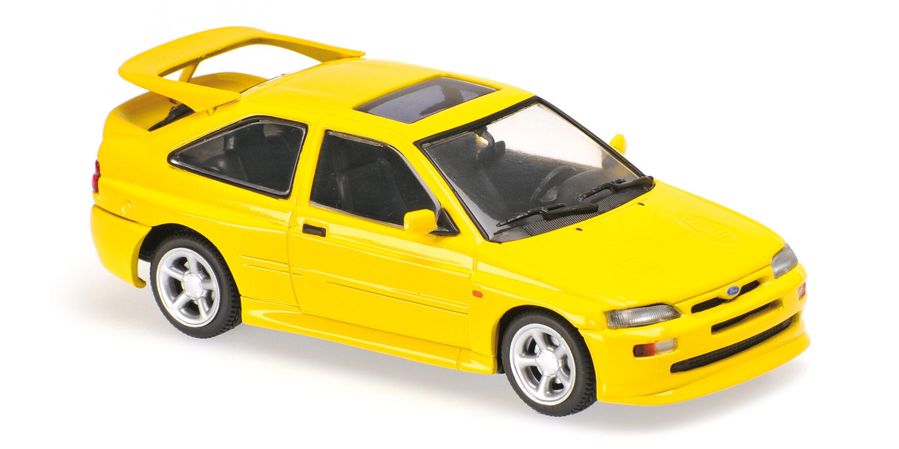 FORD ESCORT COSWORTH – 1992 – YELLOW Car Model Maxichamps 1:43 цена и информация | Kolekcionējamie modeļi | 220.lv