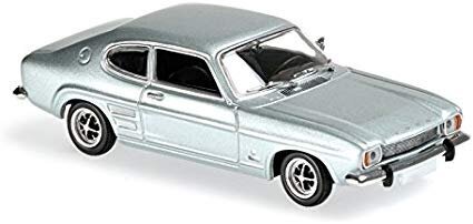 FORD CAPRI – 1969 – LIGHT BLUE METALLIC Maxichamps 1:43 cena un informācija | Kolekcionējamie modeļi | 220.lv