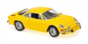 Модель машины RENAULT ALPINE A110 - 1971 -Yellow Car Model Maxichamps 1:43  цена и информация | Коллекционные модели автомобилей | 220.lv