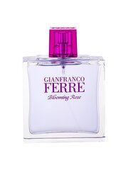 Tualetes ūdens Gianfranco Ferre Blooming Rose EDT sievietēm 100 ml cena un informācija | Sieviešu smaržas | 220.lv