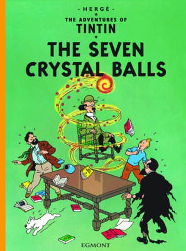 Tintin: The Seven Crystal Balls cena un informācija | Romāni | 220.lv