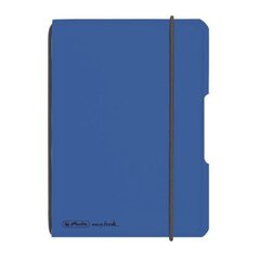 Блокнот Herlitz My.Book Flex Colour А6 40л клетка пластиковая обложка синий цена и информация | Тетради и бумажные товары | 220.lv