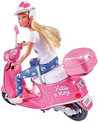 Lelle ar motociklu Simba Steffi Love cena un informācija | Rotaļlietas meitenēm | 220.lv